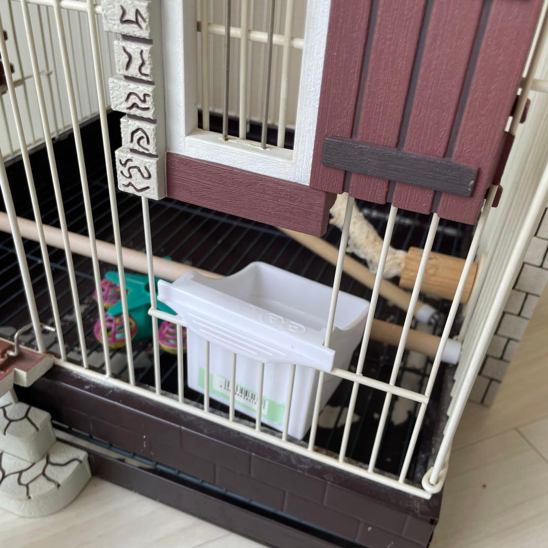 インコ　ケージ　鳥かご　輸入品　小鳥　オカメインコ　中型インコ　小型　hoei