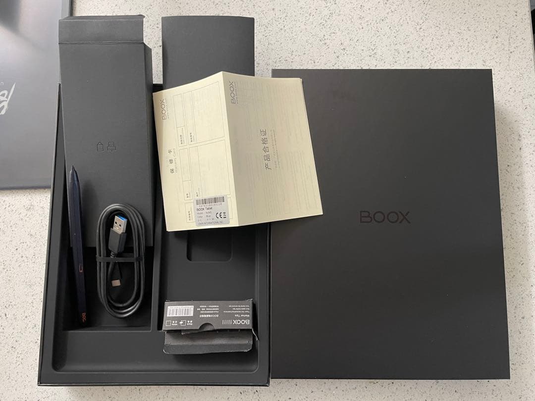 BOOX note5 本体+ケース(未使用)付き