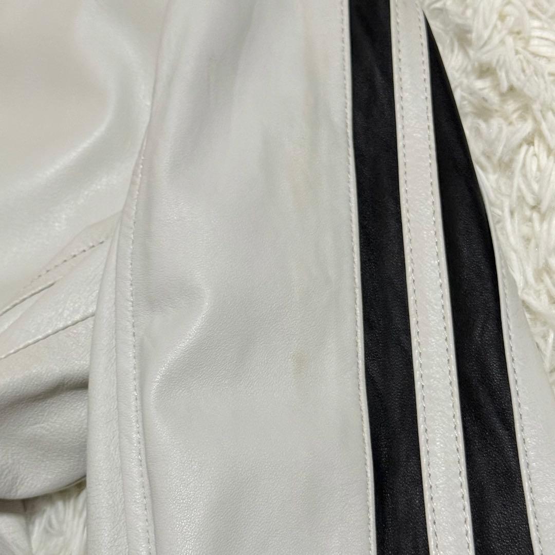 美品　WIND ARMOR　ライダースジャケット　ラムレザー　バイカラー