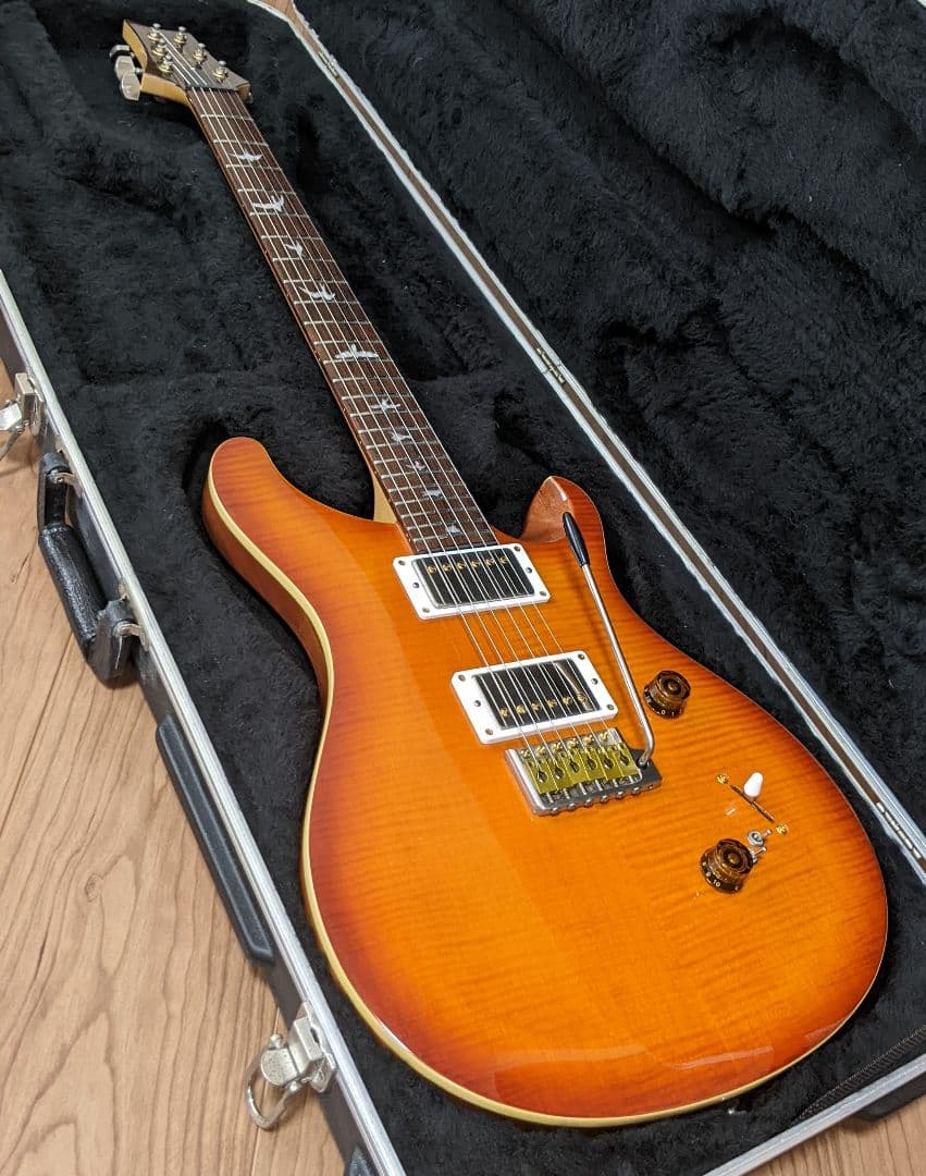 PRS SE【ハードケース付、Suhr&DiMarzioピックアップ】