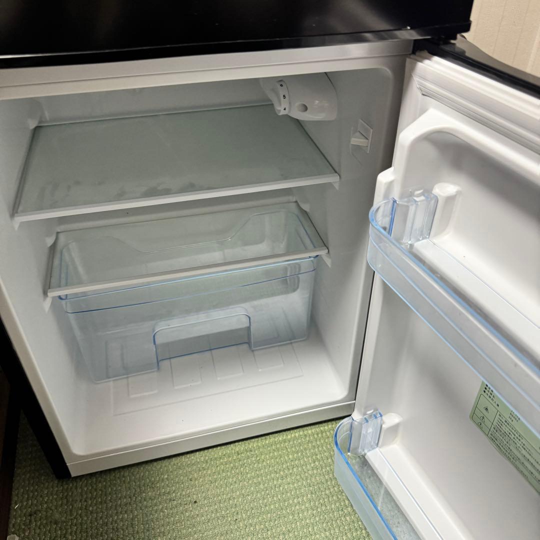 SAMKYO 冷蔵庫 95L 小型 2ドア 家庭用 耐熱天板 コンパクト 右開き