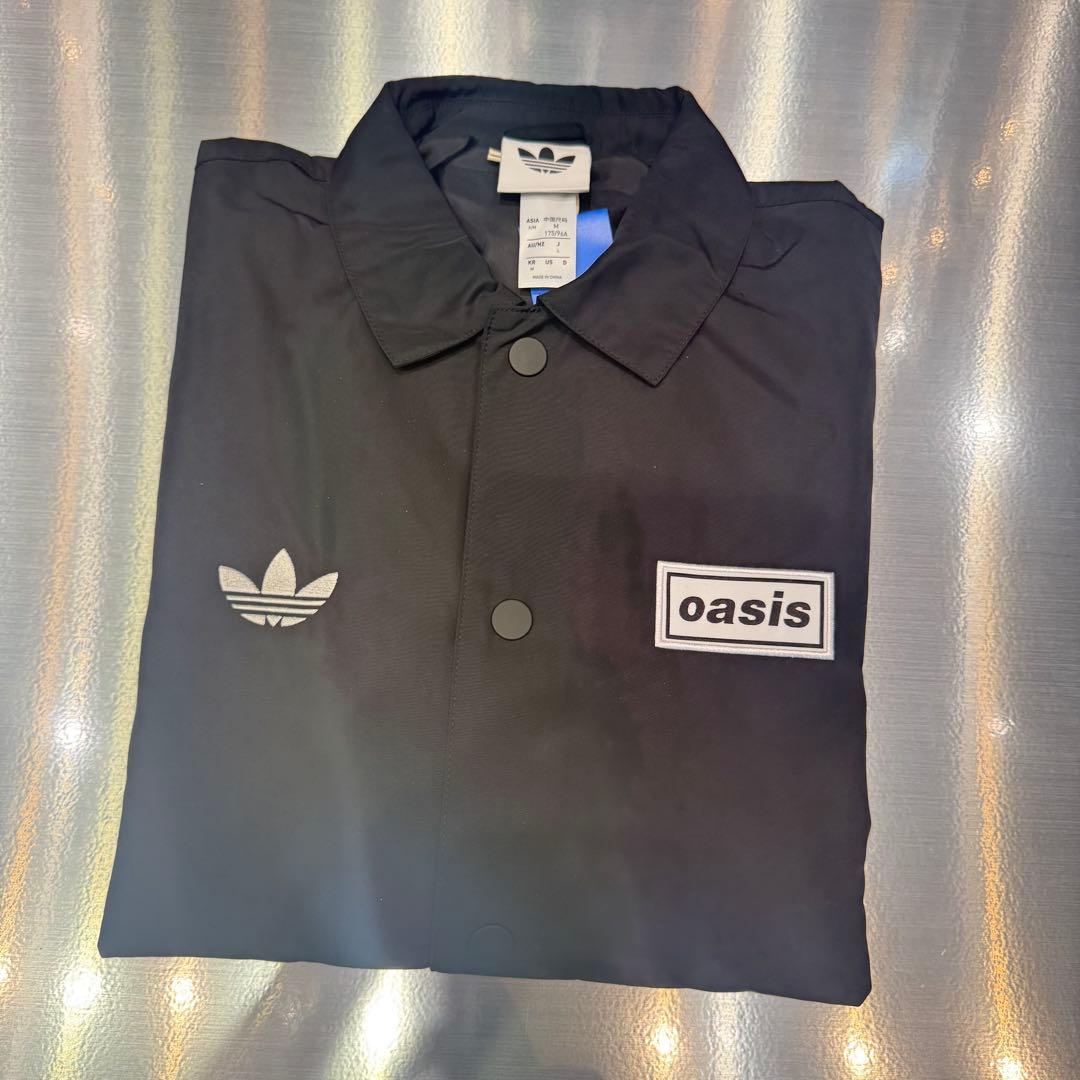 スケートボード adidas x Oasis Tour Coach Jacket \"Black\"