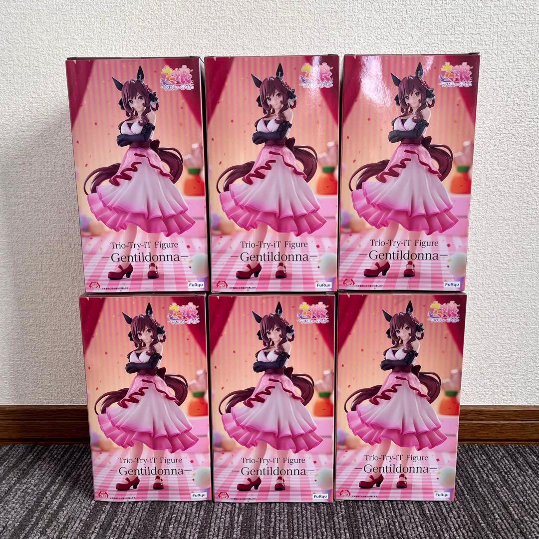 【6個セット】ウマ娘 フィギュア Trio-Try-It ジェンティルドンナ