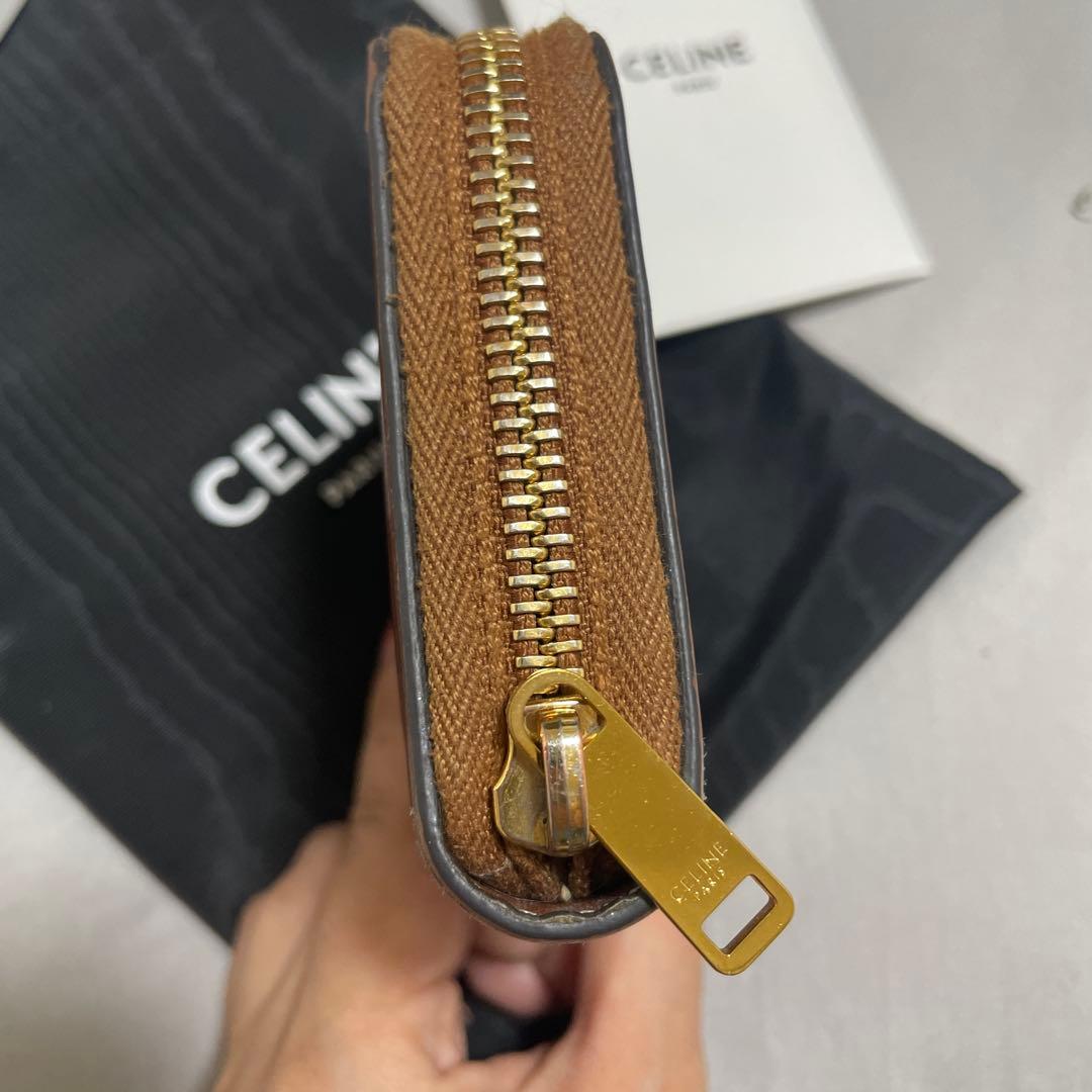 CELINE ジッパー ウォレット 財布 ケース ミニウォレット