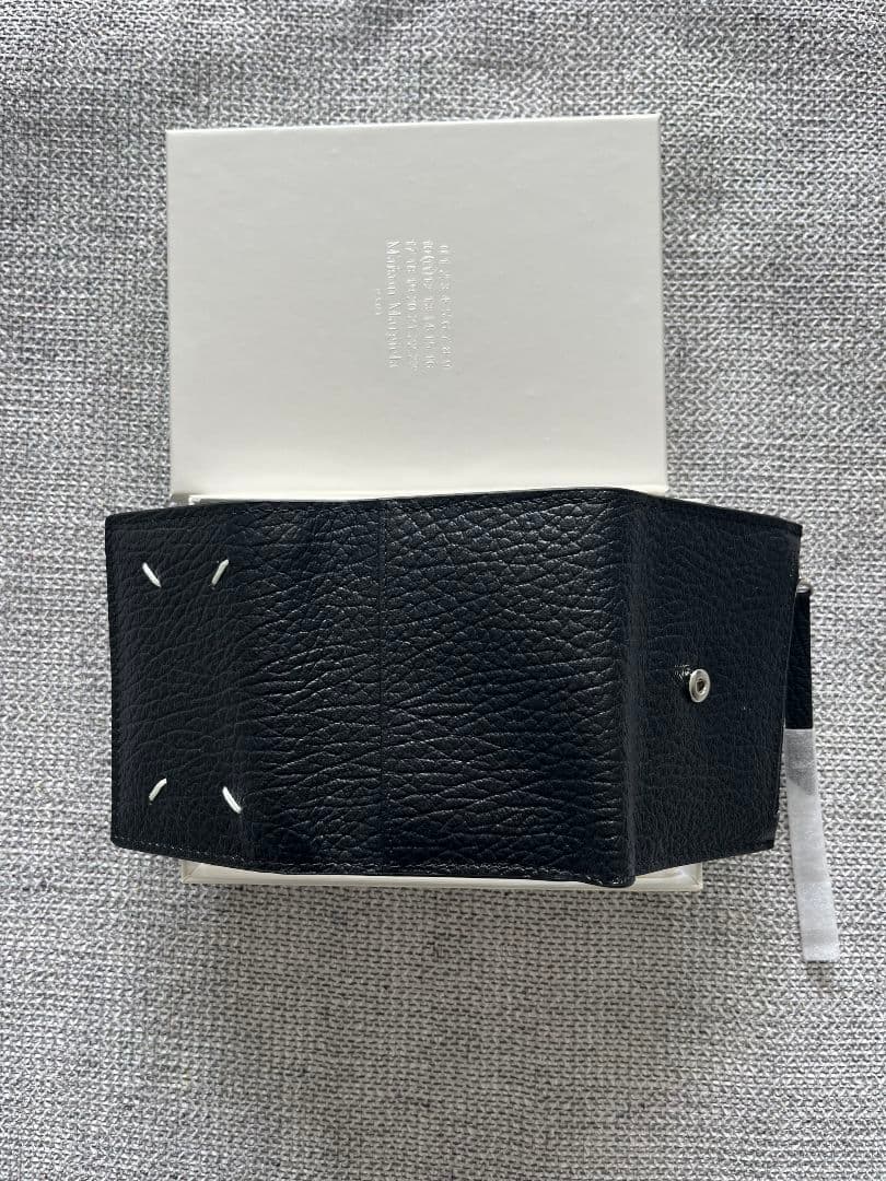 Maison Margiela 三つ折り財布 ブラック