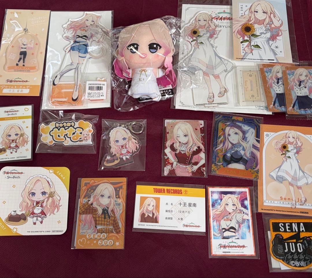 十王星南　ちびぐるみ アクスタ アクキー カード 18点セット 学マス