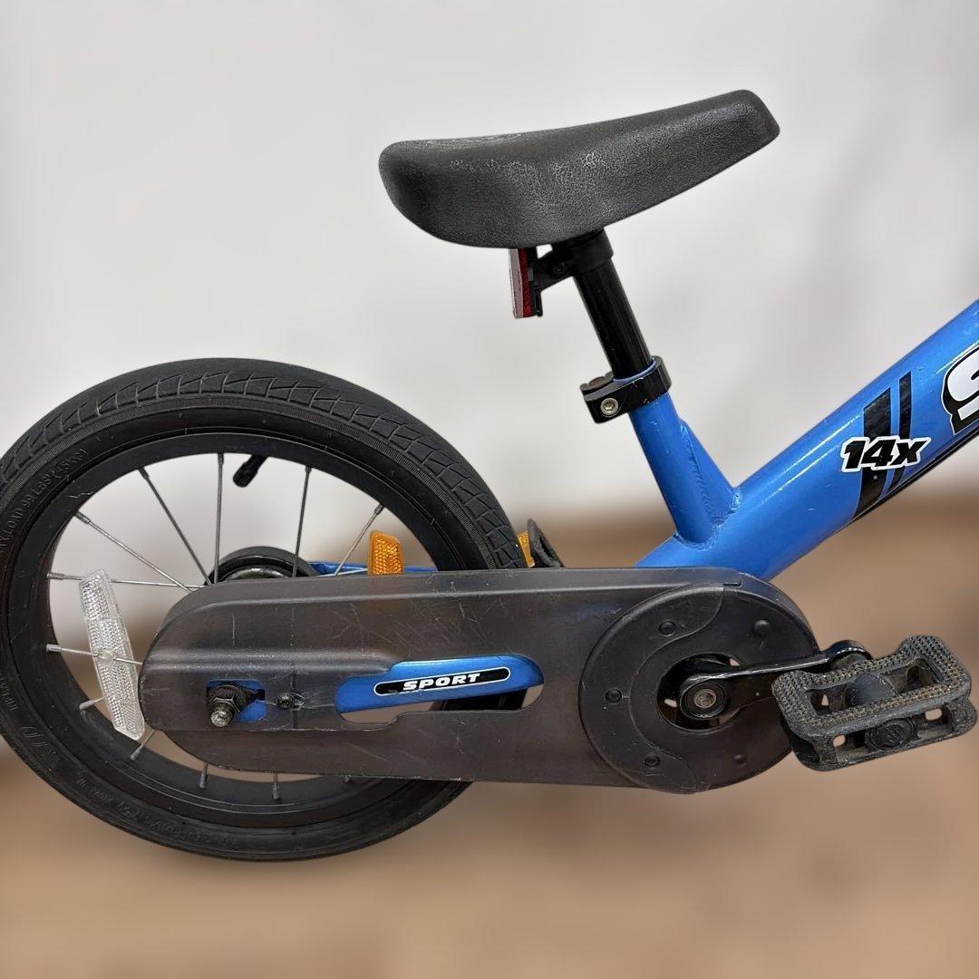 ストライダー　14X ブルー 青 自転車　キッズバイク