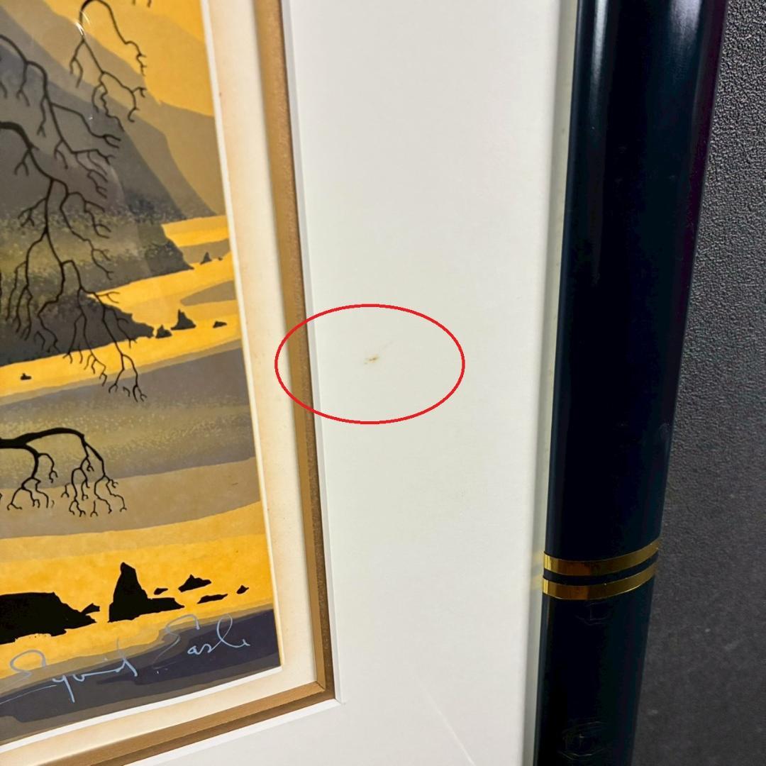 アイベン・アール「ブルーミスト」シルクスクリーン 直筆サイン入り 限定80点