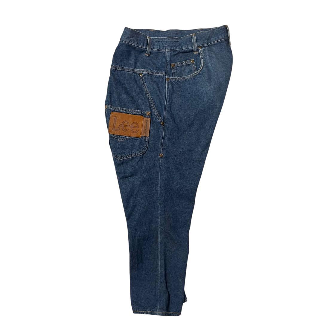 Lee × mercibeaucoup サルエルデニムパンツ M インディゴ染め