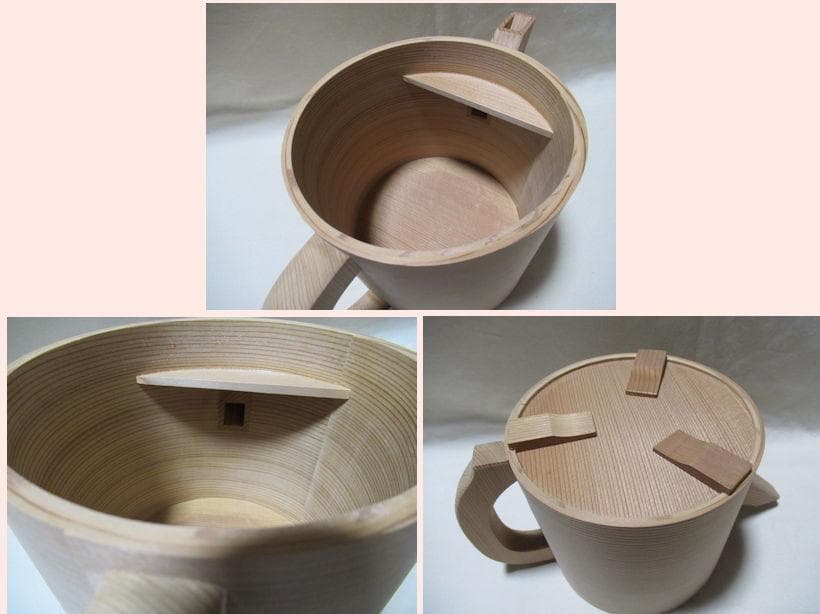 茶道具　曲木水次　紙箱付