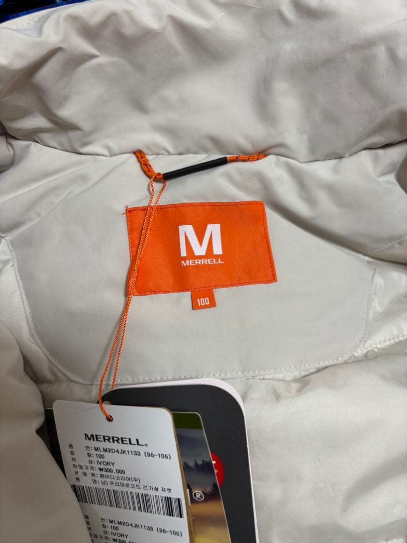 タグ付き 新品未使用品 プリマロフトMERRELL メレル