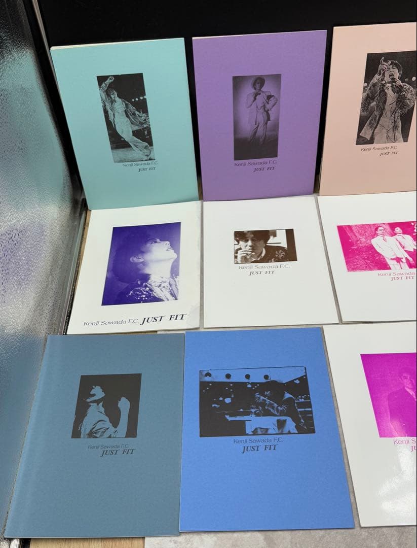 Ｑ１　希少 レア 沢田研二ファンクラブ会報誌　JUST FIT 入手困難