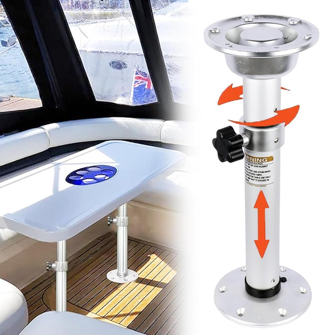 【開封・未使用】キャンピングカー テーブル 調節可能なテーブル 台座 伸縮式