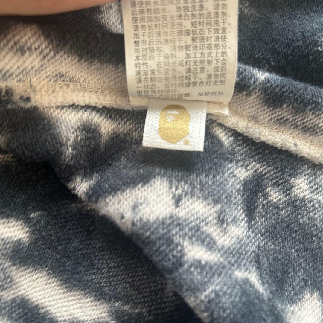 A BATHING APE ジップパーカー シャークパーカー S