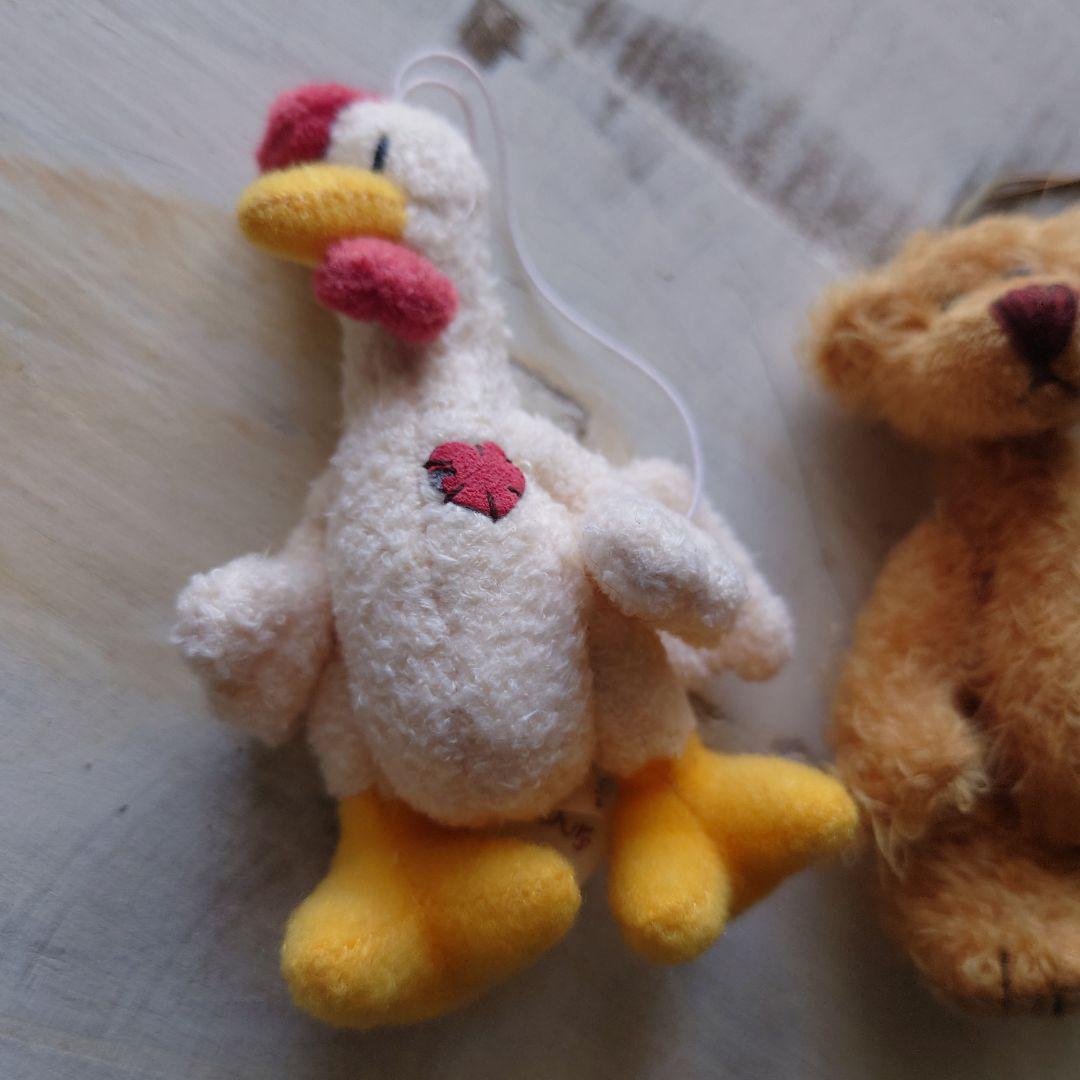 【Histoire d'Ours/2点】くま、にわとり イストワール・ドゥオース