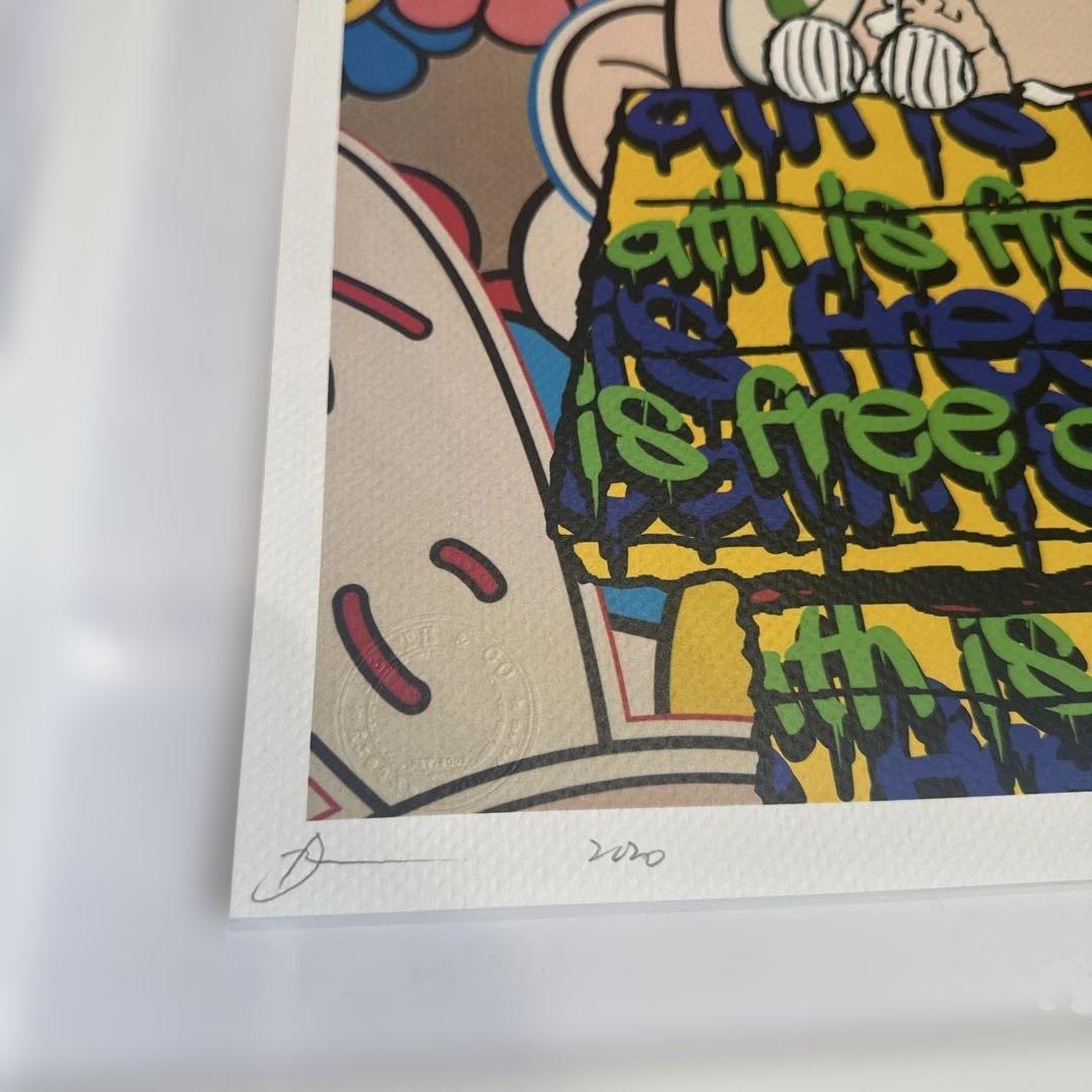 DEATH NYC 現代アートポスター　世界100枚限定　スヌーピー　村上隆