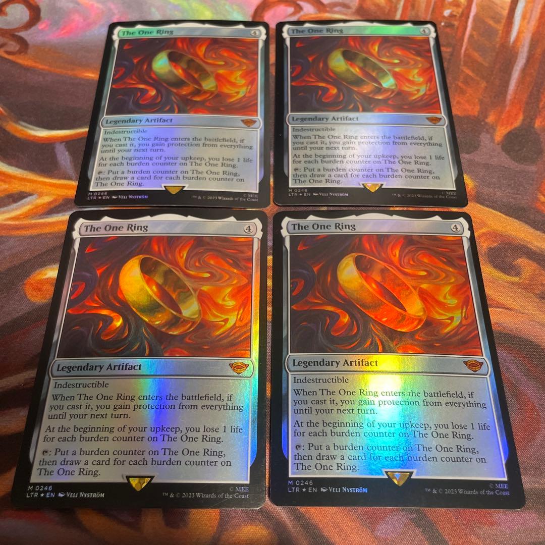 一つの指輪 foil 4枚セット