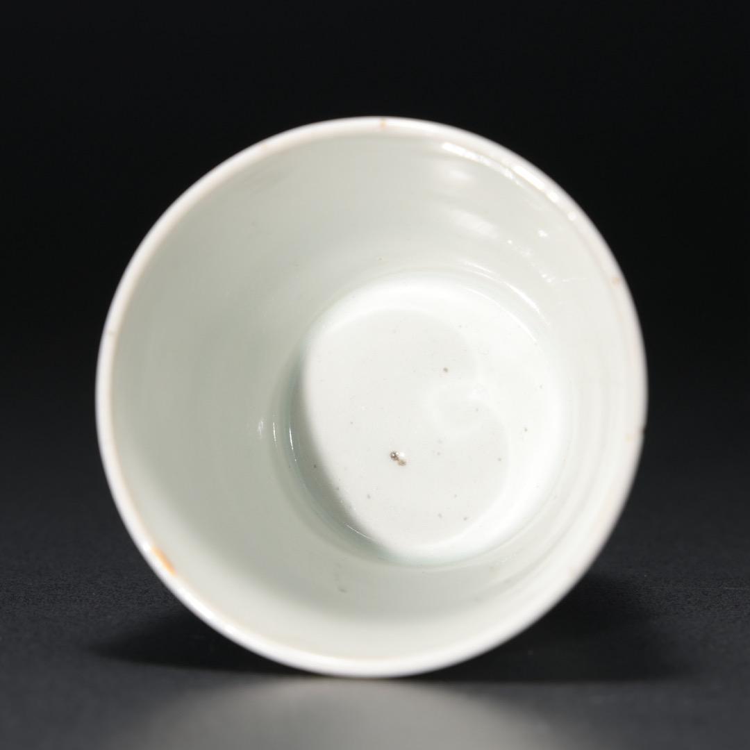 伊万里染付松竹梅図　蕎麦猪口　骨董　古伊万里　R1170ダH