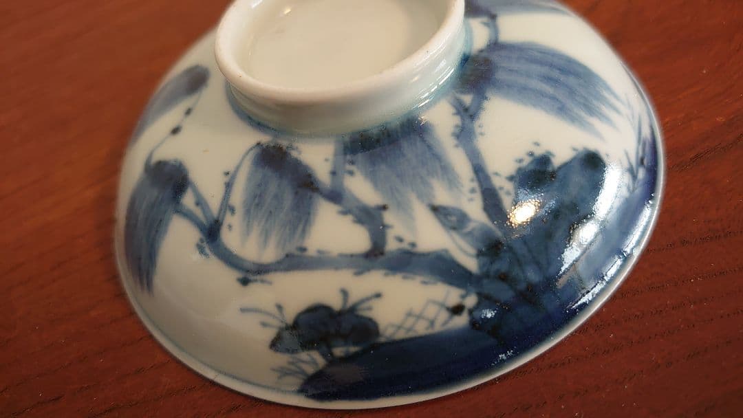 古伊万里　伊万里　初期伊万里　江戸期　染付　古染付　アンティーク伊万里　１客