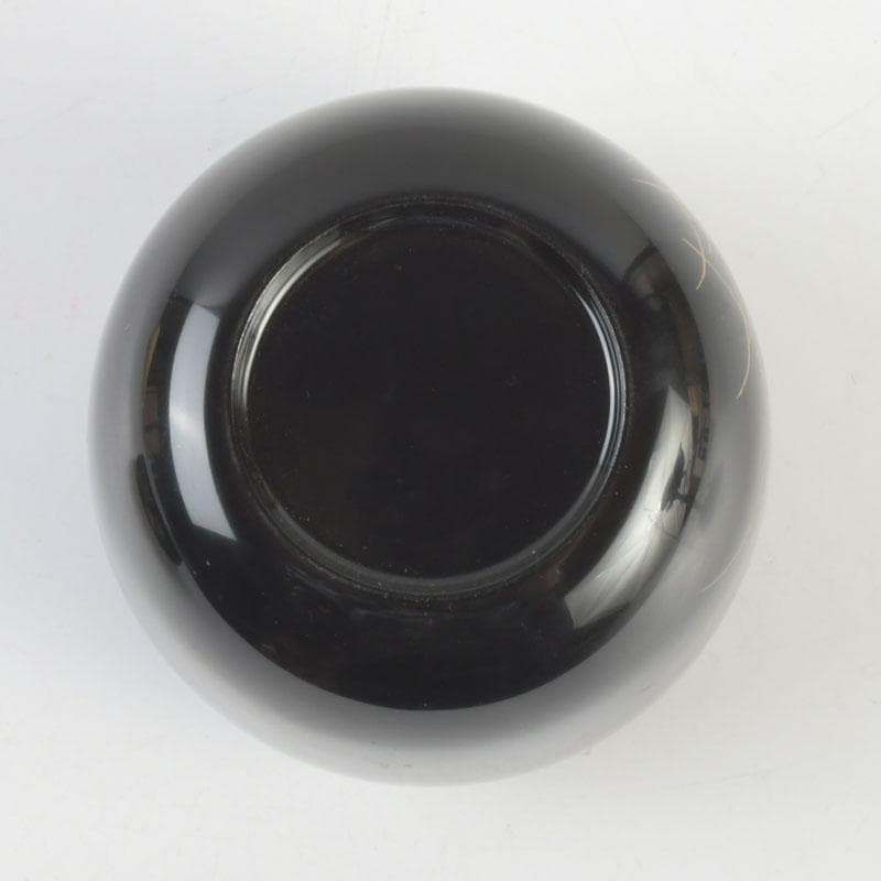 茶道具　智斎造　武蔵野蒔絵　中棗　共箱　V　9522