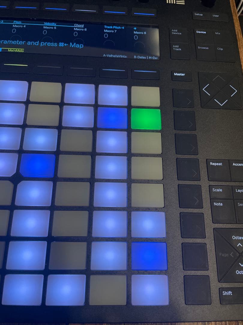 ableton push 2※要確認