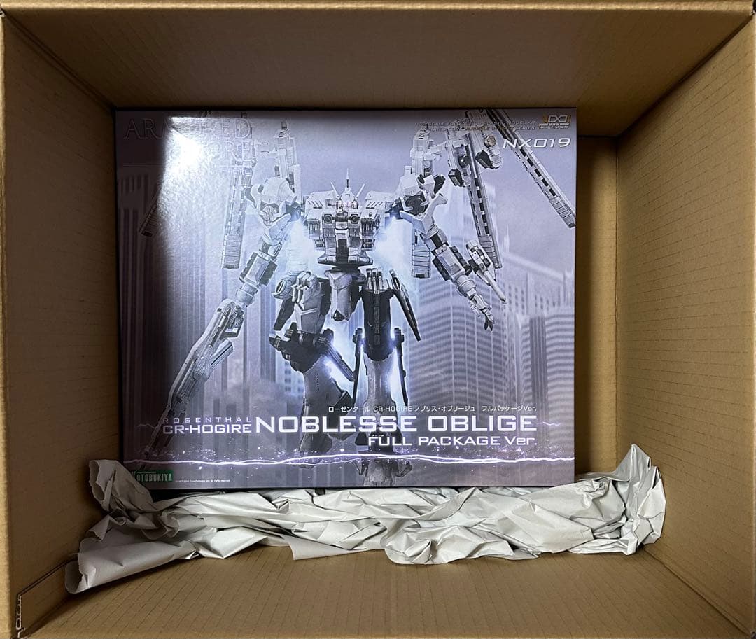 新品 アーマードコア ナインボール・セラフ　ノブリス・オブリージュ フルパ