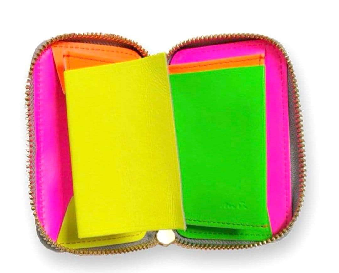 ★新品未使用★NADAYA 本革 コンパクト財布 人気色 CRAZY