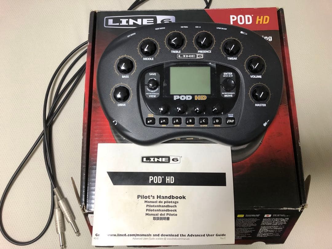 LINE6 POD HD アンプシミュレーター