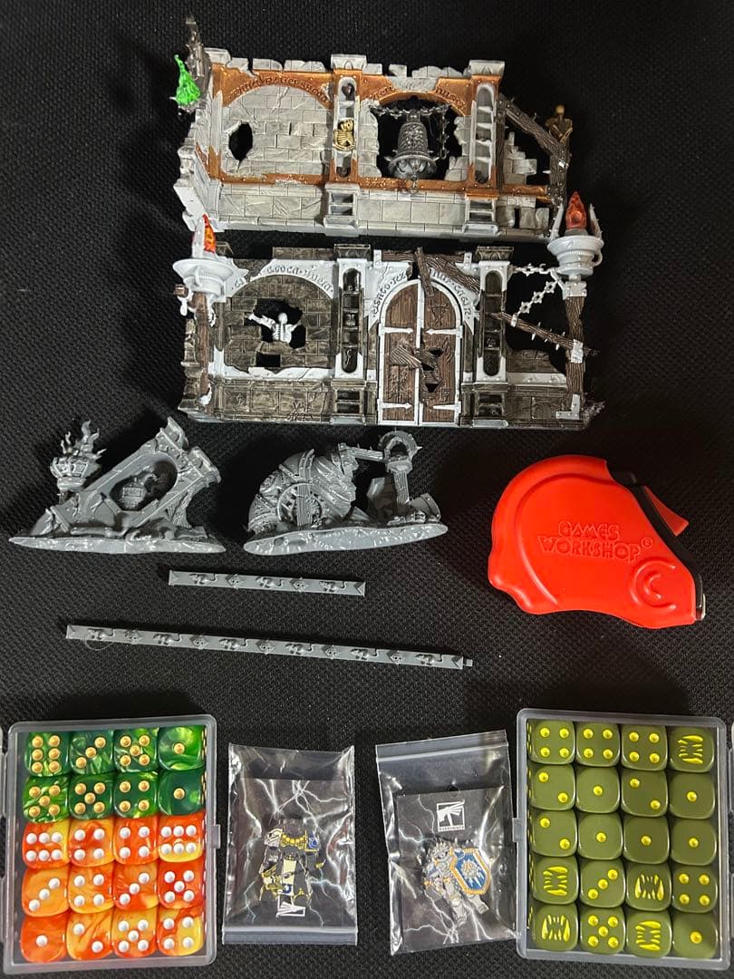 ウォーハンマー AoS 塗装済ミニチュア　オマケ付