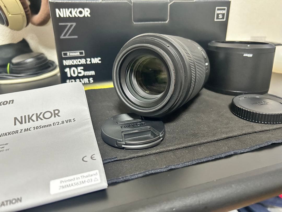 【美品】NIKKOR Z MC 105mm f/2.8 VR S フィルター付き