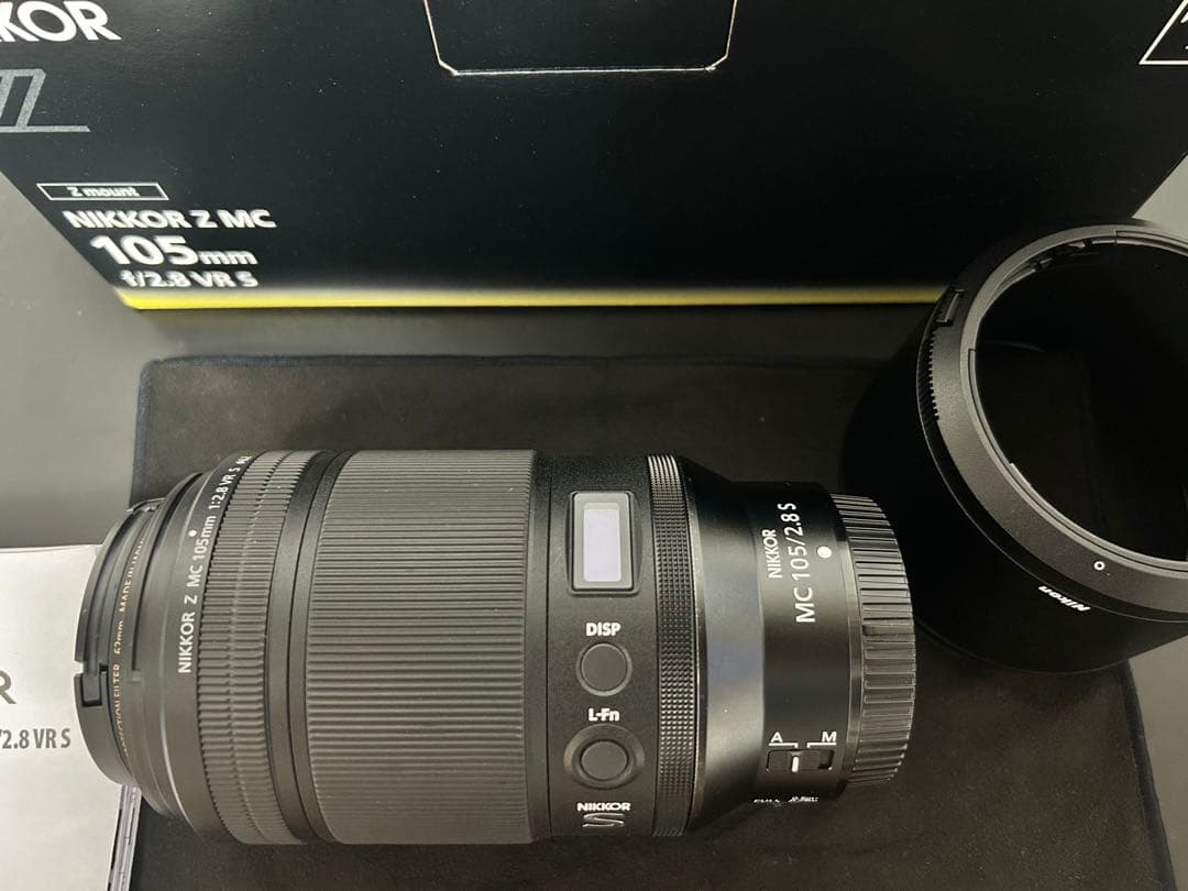 【美品】NIKKOR Z MC 105mm f/2.8 VR S フィルター付き