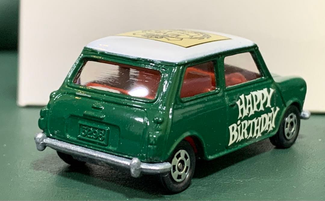 トミカ ミニクーパー 香港オリジナル ミニ50th グリーン