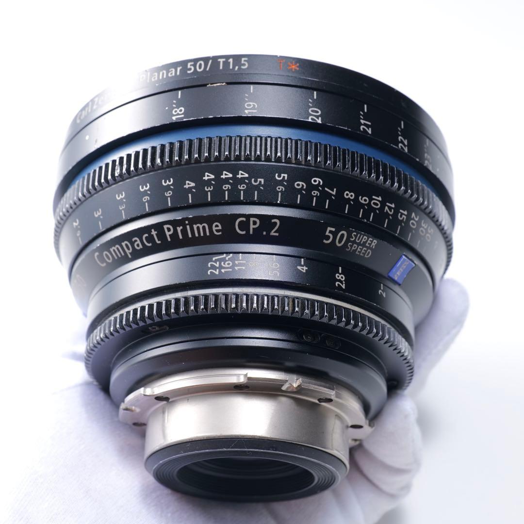 Carl Zeiss CP.2 c p2 50 T1.5 PL動画シネマレンズ