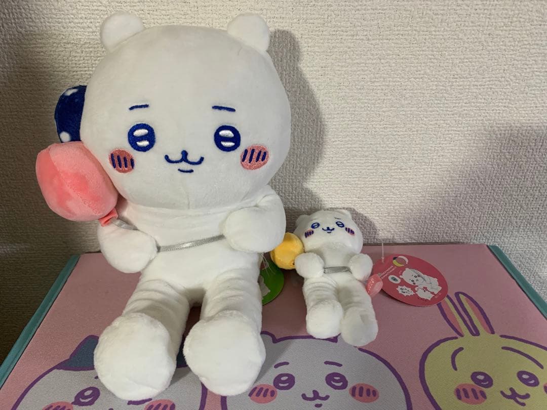 ちいかわ　ワクワクゆうえんち　ちいかわ着ぐるみS マスコット　鎧さん　2点セット