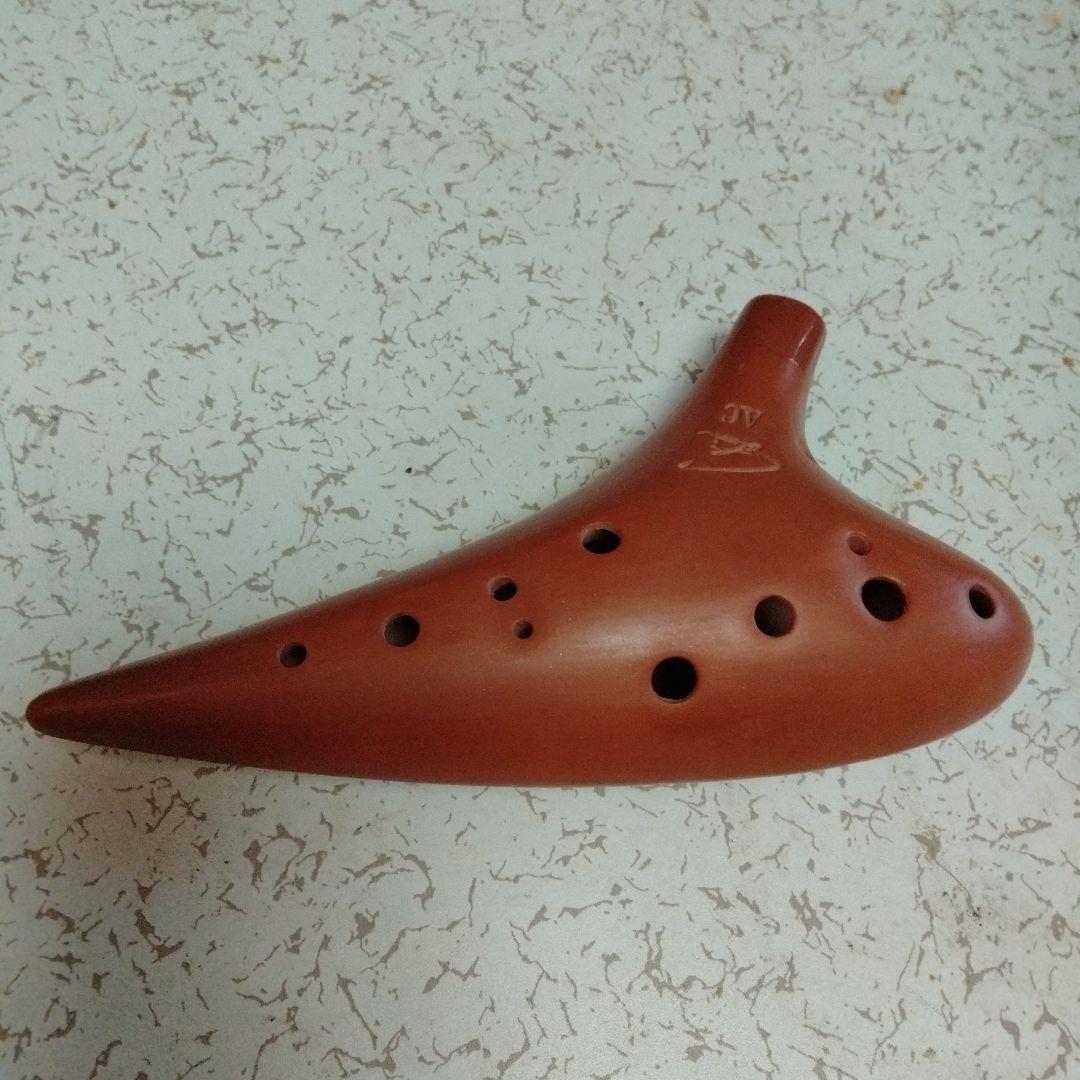 オカリナ　フォークリンク　テラコッタ　AC