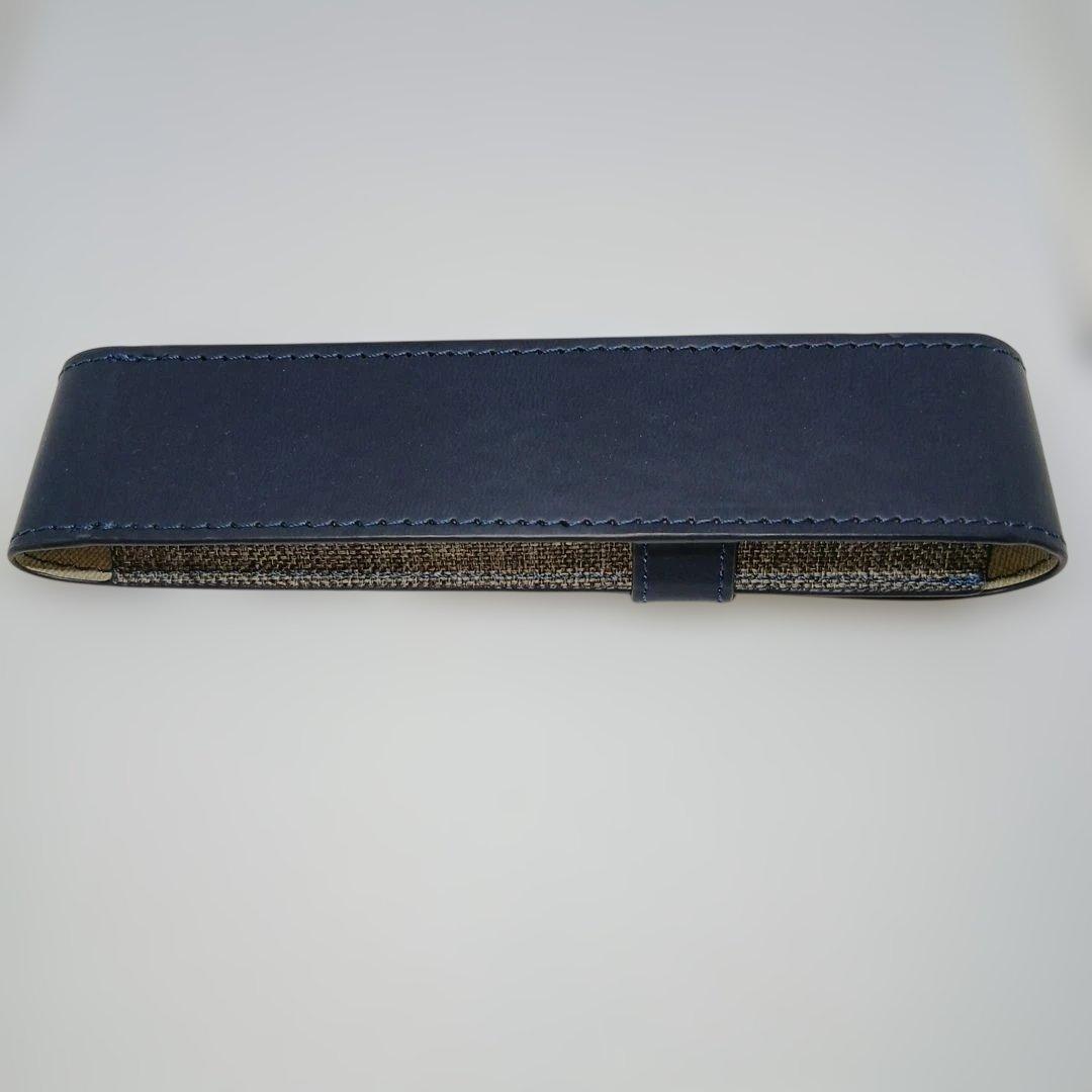 WATERMAN エキスパートDXブルーCTBPボールペン レザーケース付き