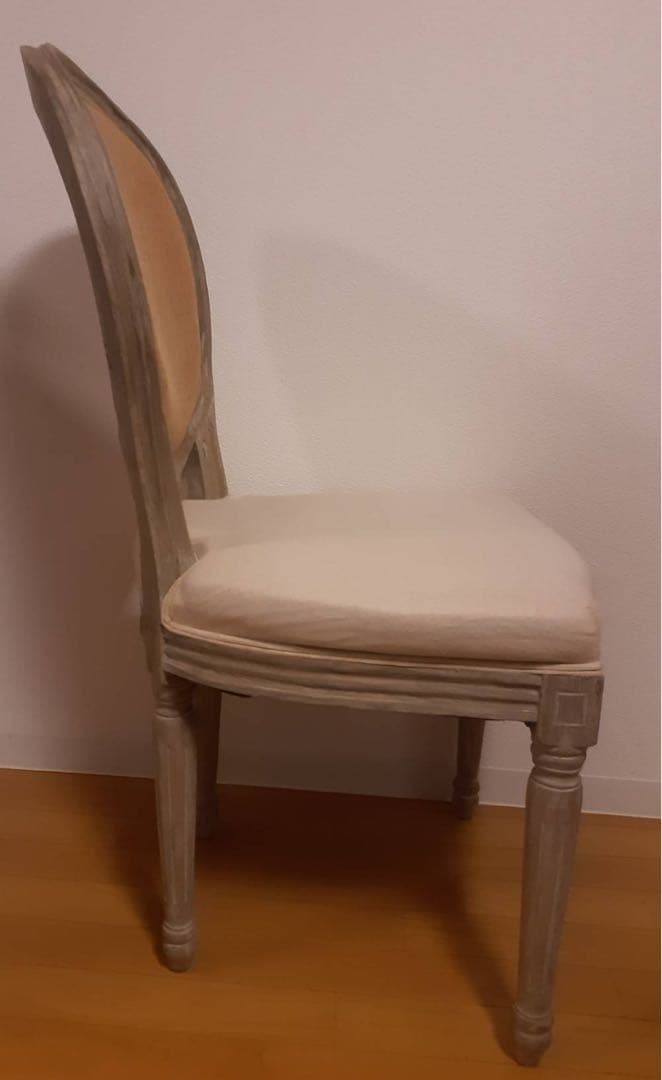 【匿名配送】ルイ16世様式アームレスチェア★Louis XVI style①