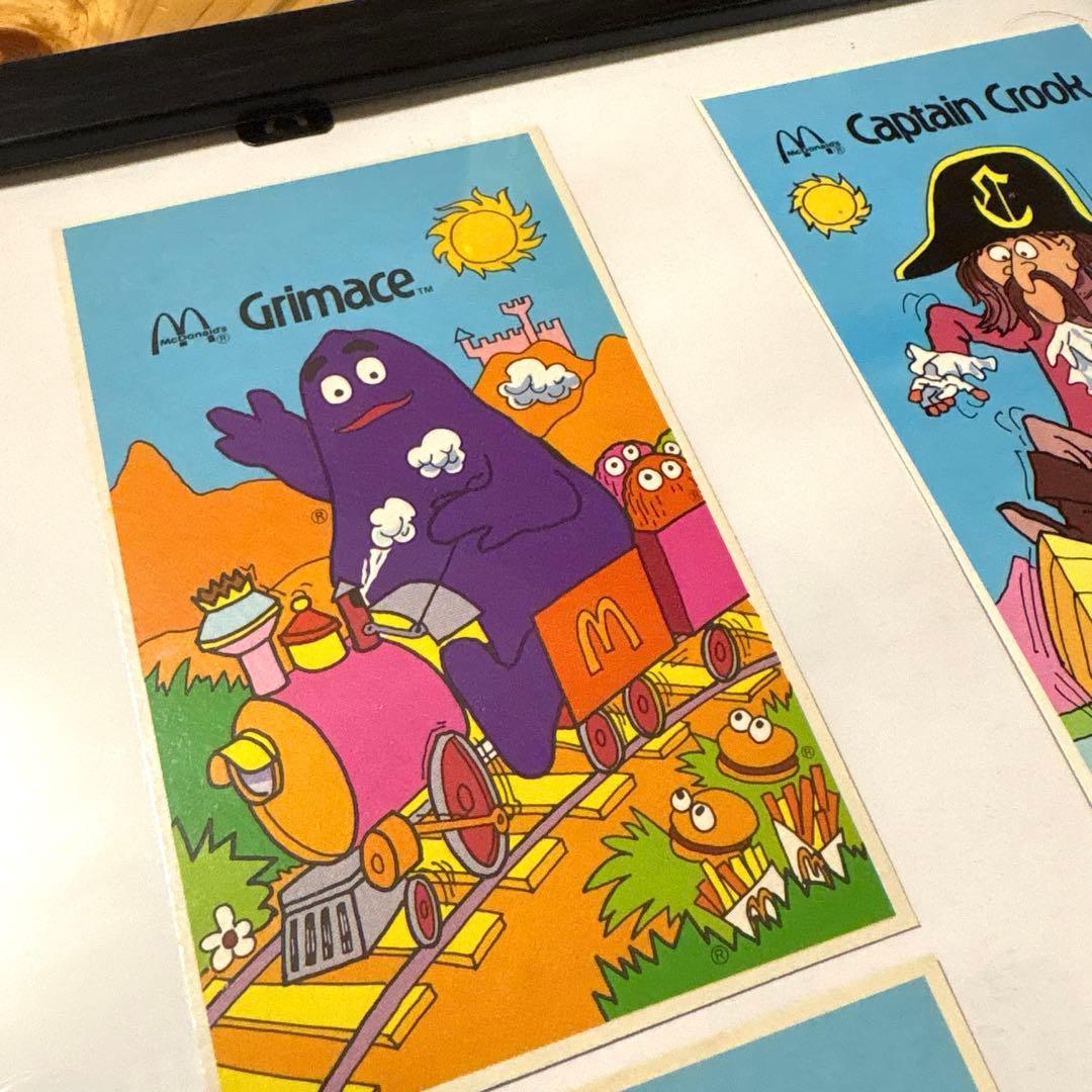 1980年　マクドナルドランド　クッキー　ボックスカード　フルセット　アメトイ