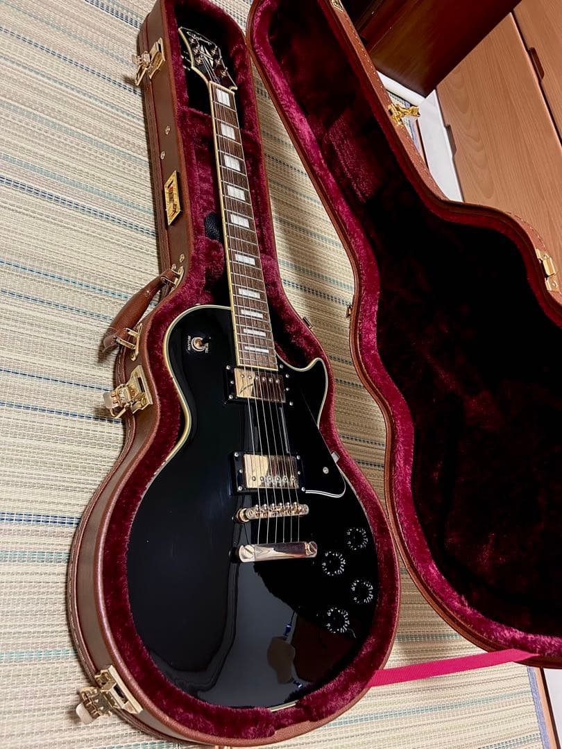 美品❣️Epiphone Les Paul Custom Ebony