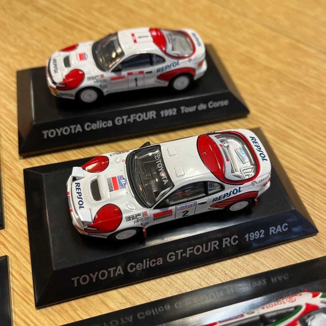 CMsトヨタ SS.6 ラリーカーコレクション 7台セット1/64