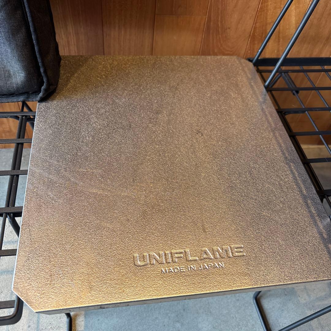 IGTテーブル、フィールドラック　CAMPINGMOON、UNIFLAME