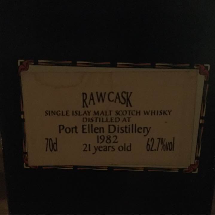 超！激レア ！ ブラックアダー 1982 ロウカスク 62.7% 700ml