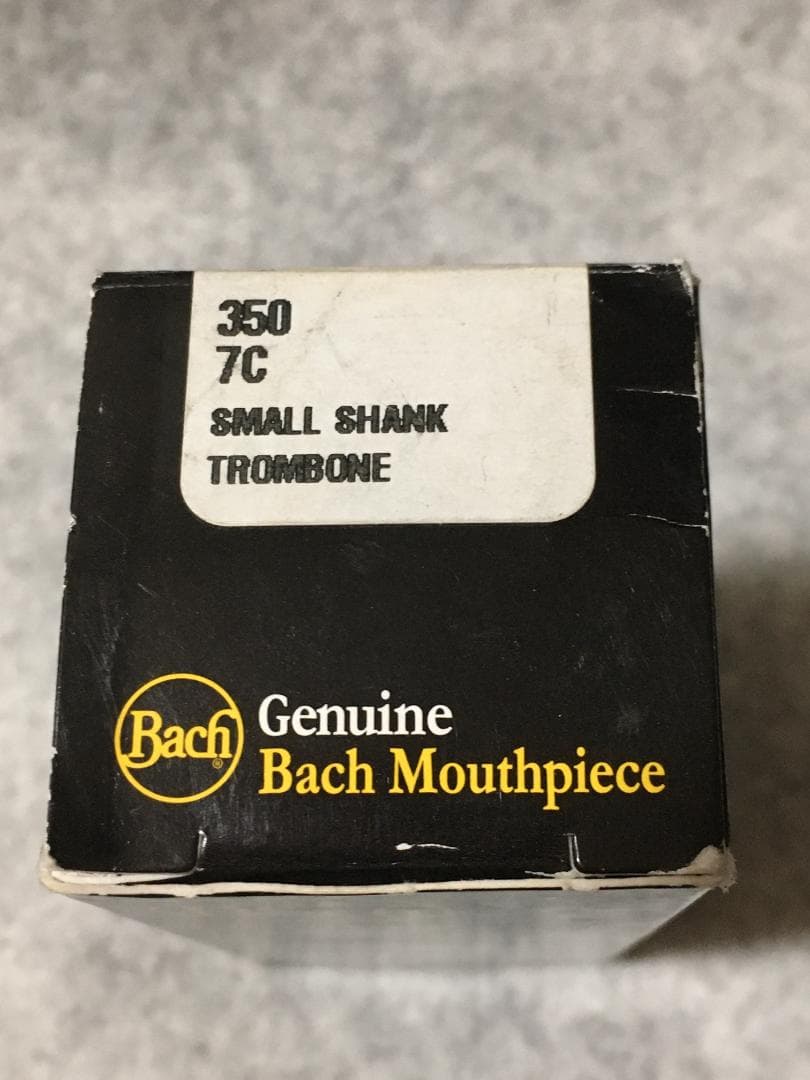 【中古】トロンボーン マウスピース BACH 細管 350 7C (K)