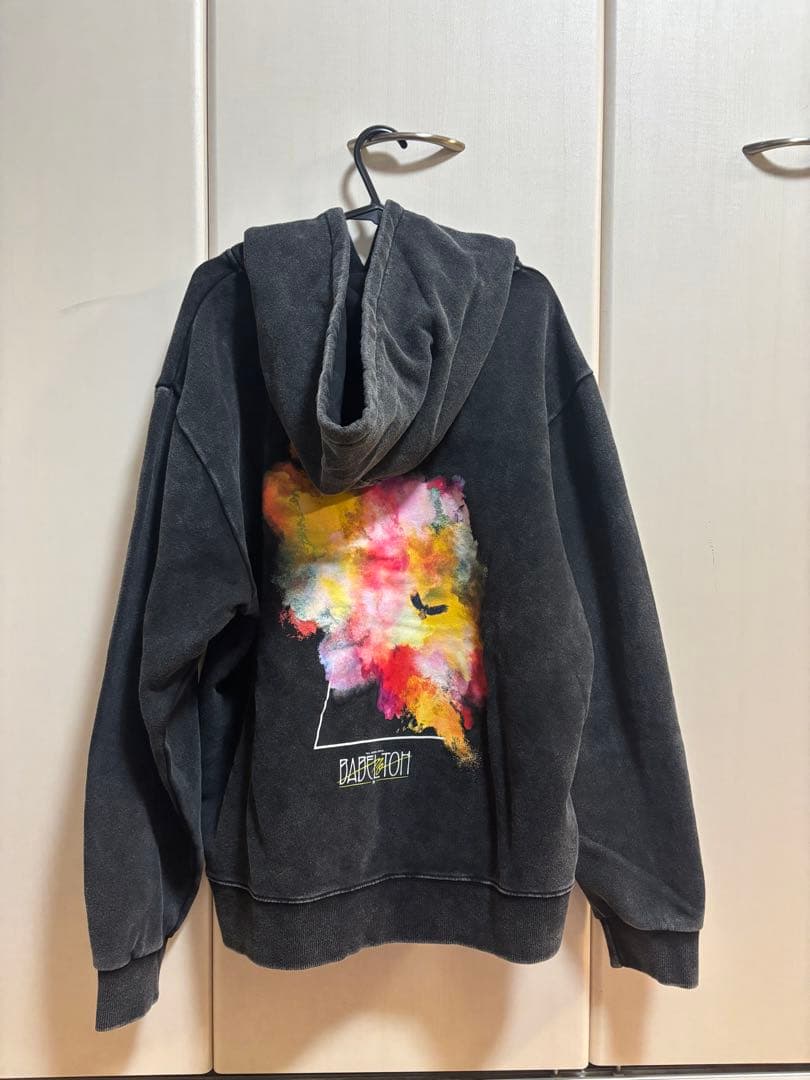 ミセスバベルの塔 EDEN to BABEL フーディ 黒 M