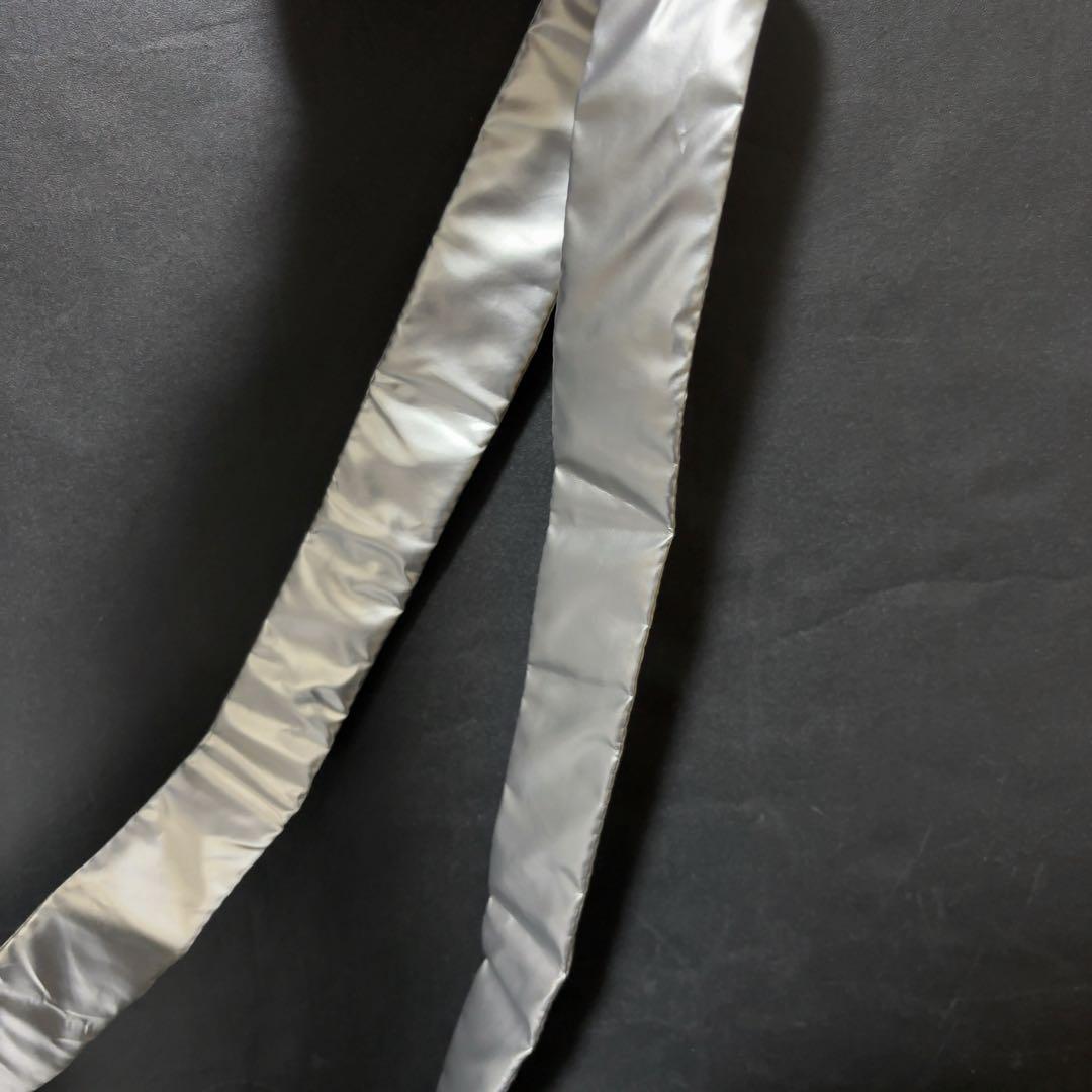 未使用タグ付き 23区 パデッド ミニ ショルダーバッグ シルバー キルトバッグ