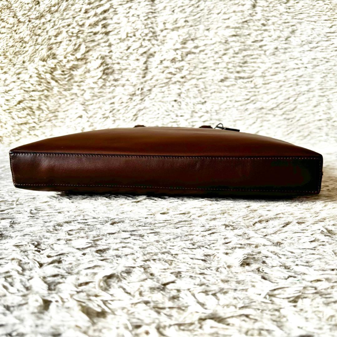 コーチ　ベケット　ポートフォリオ　スリム　ブリーフ　ビジネスバッグ　2way