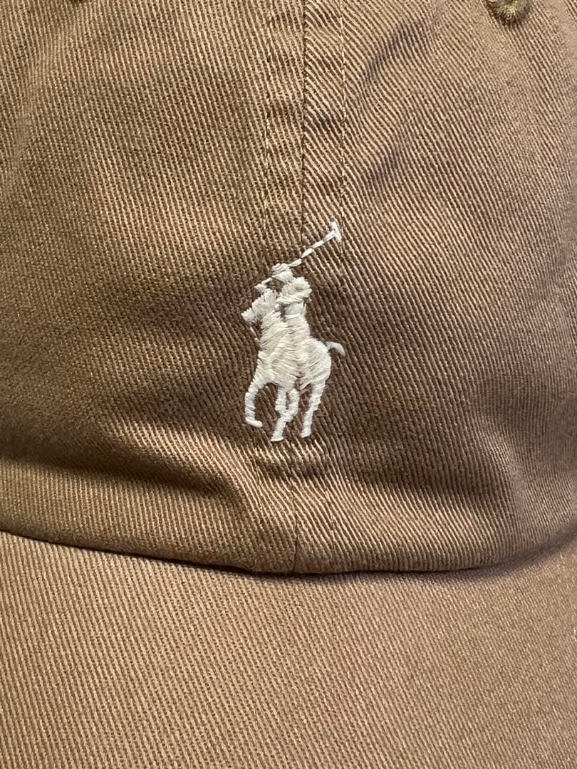 【新品・正規品】POLO Ralph Laurenカーキ ベースボールキャップ