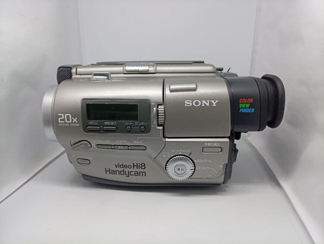 動作品　SONY Hi8ビデオカメラ　Handycam CCD-TR2