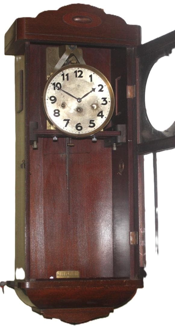 可動品　ユンハンス　ウエストミンスター　柱時計　チャイム