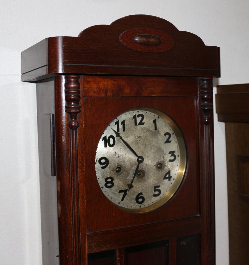 可動品　ユンハンス　ウエストミンスター　柱時計　チャイム